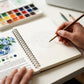 ⏳Early Christmas Sale ✨🖼️Beginner-Friendly💕 Watercolor Workbook