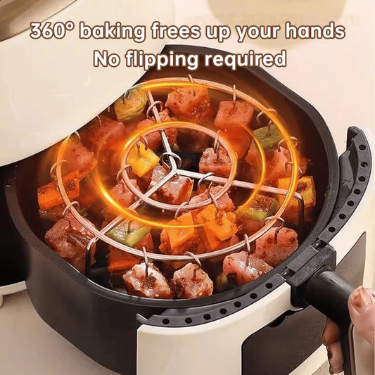 👍Hot Sale 49% OFF🥩Air Fryer Barbecue Grill Vertical Kebab Grill + Free Heat-Resistant Gloves🍤