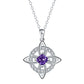 Mystical Birthstone Witches Knot Necklace – Natural Crystal🔮💞Protect Your Loved Ones