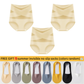 💖Last Day-Buy 1 Get 3 Packs💖Plus-Size High-Waist Cross Tummy Control Panties🎁Free socks Today!!