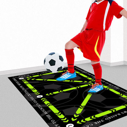 🔥Hot Sale Promotion 50% OFF -⚽Soccer Train Mat for All Levels Non-Slip Silent