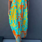 🌺Mother's Day UP TO 50% OFF!!🔥Printed V Neck Loose Midi Dress