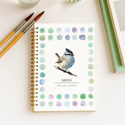 ⏳Early Christmas Sale ✨🖼️Beginner-Friendly💕 Watercolor Workbook