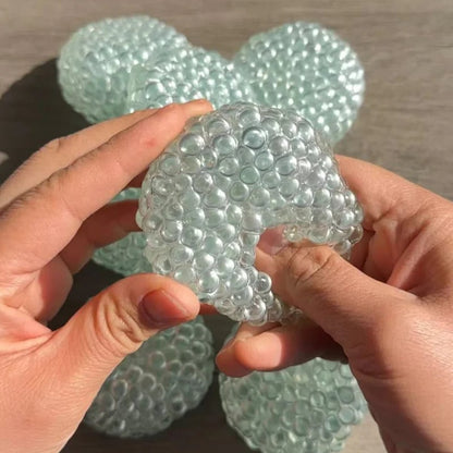 🔥😎New Arrival - 50% Off-🪀Handmade Green Glass Stress Relief Balls