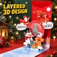 🥳2026 HOT SALE🥳💞50K+ SOLD! 50% OFF!🎄Handmade 3D Christmas Money Card – Pop-Up Holiday Card with Cash Envelope & Message Space 💌✍💵
