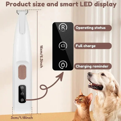 🐶Hot Sale🐾 - ONLY £13.99!!⚡50K+ SOLD!💝Rechargeable Pet Hair Trimmer Kit