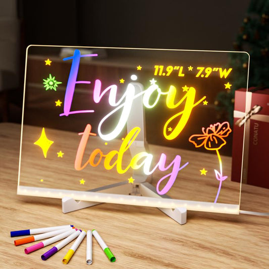 ⏰Christmas Limited Sale 50% OFF!!🎄50K+ SOLD! 🎁The perfect gift for them🎁LED Note Board with Colors🎨