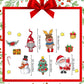 🎁Christmas Sale🎅 Christmas Themed Magnetic Sticker🎄Fun, Festive & Family-Friendly!