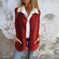 🎁New Arrival-50% Off🔥Women's Fall Button Down Short Warm Vest