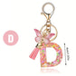 🎅Christmas Gift idea 49%OFF -🌼Initial Letter Keychains🦋