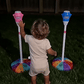🥳2026 HOT SALE⌛50K+ SOLD!🫧✨ Automatic Handheld Bubble Machine for Kids – Light-Up Bubble Maker with Music, Perfect for Spring & Summer Fun!  🎶