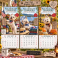 ✨🌲2027 West Highland Terriers Through The Seasons Wall Calendar | Cute Westie Outdoor Adventure Hanging Calendar, Perfect Gift For Dog Lovers 🐶