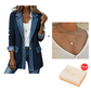 ⌛Limited Sale: ONLY ￡16.99!!🔥Women's Patchwork Denim Coat – Stretchy, Stylish & Comfortable ✨