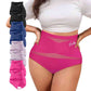 💖Last Day-Buy 1 Get 3 Packs💖Plus-Size High-Waist Cross Tummy Control Panties🎁Free socks Today!!