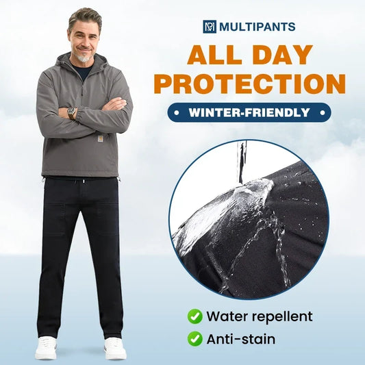 🔥NEW YEAR SALE £13.97!!⚡50K+ SOLD!🔥MultiPants – High Stretch Multi-pocket Durable Cargo Pants