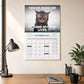🏆 Last Day Special Price £6.99! 🗓️PISSED-OFF CATS😼💢2027 Wall Calendar - Funny Gift for Cat Lovers