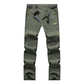 🏆LAST DAY SALE 50% OFF!!🔥Men's Waterproof Winter Trousers with Fleece Lining Cargo Pants
