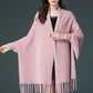 🎁Limited Discount 49%OFF⏳Women's Long Sleeve Casual Tassel Shawl Coat