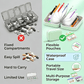 ⏳Limited-time 50% off⏰ Waterproof Pill Pouch Set – 14-Day Reusable Pocket Pharmacy 🌈  Perfect for Vitamins, Fish Oils & Medication | Zippered, Leak-Proof & Travel-Friendly ✈️ | Includes Colour-Coded Labels for Easy Organisation 🇬🇧
