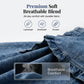 ⏳Limited-time 70% off⏰Women's Ruffle Trim Open-Front Denim Jacket🧥