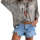 🥰Summer Sale-70% OFF💛Womens Bohemian-Inspired Beige Crochet Top With V-Neck