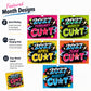 💥Early Bird Sale — 49% OFF🎁2027 Year of the Cu*t Wall Calendar – Bold Graffiti Humor Calendar📆🌟