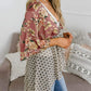 💐2026 SPRING SALE - 60% OFF!🌸Women's Floral Kimono Ruffle Sleeve Tie Cardigans Flowy Boho Loose Cover Ups