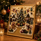🔥HOT SALE🔥🎄🎅 Premium 3D Pearl Christmas Wall Art Kit | Luxury Flocked Canvas with Scratch-Resistant Non-Fading Pearl Beads DIY Holiday Decor ⛄️❄️