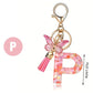 🎅Christmas Gift idea 49%OFF -🌼Initial Letter Keychains🦋