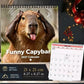 🥳2026 HOT SALE🥳💞50K+ SOLD!📢📢49% OFF ! Funny Capybara 2027 Wall Calendar – 12-Month Cute & Playful Capybara Calendar, Spiral Hanging Wall Planner for Capybara Lovers & Nature Fans
