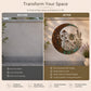 🌙Dragonfly Moon Wall Decor