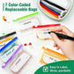 ⏳Limited-time 50% off⏰ Waterproof Pill Pouch Set – 14-Day Reusable Pocket Pharmacy 🌈  Perfect for Vitamins, Fish Oils & Medication | Zippered, Leak-Proof & Travel-Friendly ✈️ | Includes Colour-Coded Labels for Easy Organisation 🇬🇧
