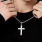 💖Buy 1 Get 1 Free✝️Lord's Prayer Scibble Cross Necklace