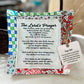 💖 🔥Last 3 Hours!!💜✝️Best Encouraged And Blessed Gift-Prayer Quilt With Cross Inside