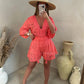🔥Factory Direct Sales 70% OFF💕Casual Short V-Neck Lace Suit