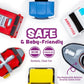 💖Hot Sale 70% OFF🌹🚒 Emergency Cars Light-Up Bath Toys – 6 Pack