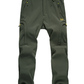 🏆LAST DAY SALE 50% OFF!!🔥Men's Waterproof Winter Trousers with Fleece Lining Cargo Pants