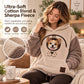 🥳2026 HOT SALE🥳💞50K+ SOLD🐾2026 A must-have for pet lovers 💞 Cozy Fleece Pet Bonding Pouch Hoodie – Warm & Supportive Small Pet Carrier Clothing
