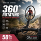 🥳2026 HOT SALE🥳💞50K+ SOLD!🚲🔍 50% OFF! 360° Rotating Rearview Mirror – Clear view behind, no more neck twisting. Fits bikes, e‑bikes & motorcycles. Tool‑free silicone strap! 🛡️✨