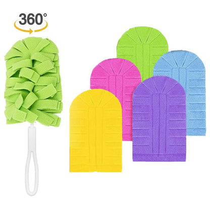 ⏰Last Day 50% OFF✨ 360° Electrostatic Duster Refills with Duster handles — The Sustainable Choice for a Dust-Free Home