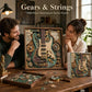 🔥LAST DAY 50% OFF 🧩Creative Steampunk Guitar 3D Puzzle