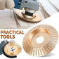 🏆LAST DAY BUY 2 GET 1  FREE!!🔥 ⚙️Wood Angle Shaping Wheel – Fast-Cut, Sharp, Wear-Resistant, for Angle Grinder 🛠️🔒