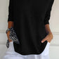 💖LAST DAY SALE 51% OFF🥰Solid Color Knitted V-neck Top