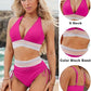 ⛱️Last Day Promotion 60% OFF!!👙2026 High Waisted Tummy Control Color Block Bikini Sets