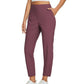 💖Limited Sale 50% OFF👖High-Waisted Zip Pocket Ankle Trousers – Slim Fit for Daily Wear ⚡