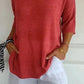 💖LAST DAY SALE 51% OFF🥰Solid Color Knitted V-neck Top