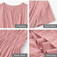 💕HOT SALE 70% OFF💕Women's Boho Chic Smocked Waist Maxi Dress