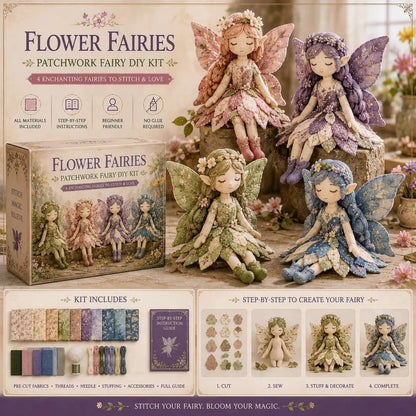🎁LAST DAY 50% OFF🧵Fairy Patchwork DIY Collection