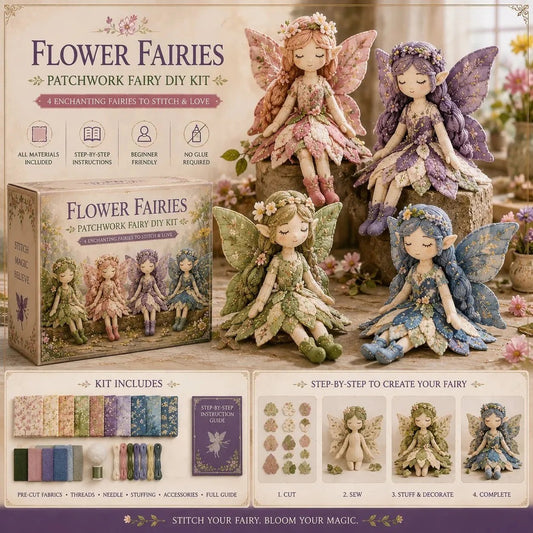🎁LAST DAY 50% OFF🧵Fairy Patchwork DIY Collection