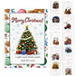 🔥⏰ LAST DAY SALE ONLY￡6.99!! 🎅Christmas Gift Card Booklet -👍DIY Spiral-Bound Christmas Gift Card Holder Book